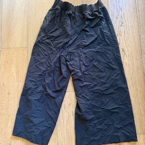 lululemon athletica Black Wide Leg Pants